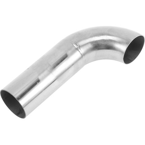 Coude A Mandrin 90° Longueur 3.9" Tuyau D'Echappement En Acier Inoxydable T304 Poli L Tube Prolonge Pour Soudage Main Courante Escalier HVAC (1/5)