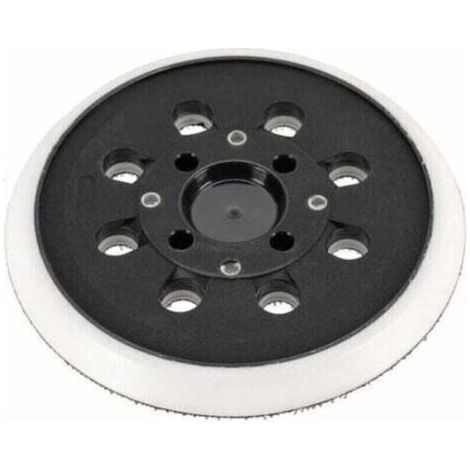 Disque de ponçage auto-serrant de 125 mm, compatible avec les ponceuses Bosch PEX 300 AE, 400 AE et 4000 AE.