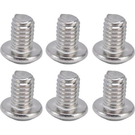 100 Stück Innensechskantschrauben mit Knopfkopf M4, verzinkter Stahl, für Präzisionsmaschinenbau 2802-0004-0006 (1/5)