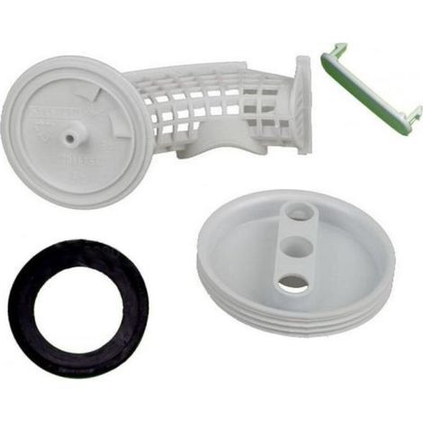 Filtro bomba lavadora Zanussi FLS1073 curvo