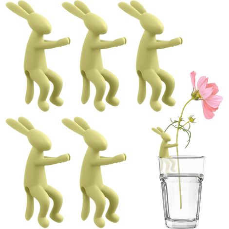 5PCS Plant Popagation Buddy, Fits Vases 0-0.6 inches Thick, Vase Buddys, Popagation Buddy, Home/Office Deco fo Shelves/Desk/Walls, Gift fo Plant & Inteio Design Loves (1/4)