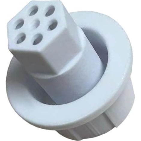 9983120 Adaptateur de roulement à brosse pour robot nettoyeur de piscine Dolphin S300I S200 – Réduisent les oscillations et stabilisent le système d'entraînement en plastique blanc (1/5)