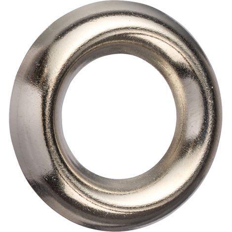 Unifix Brass Surface Screw Cups Nickel Plated - Box of 500 (1/2)