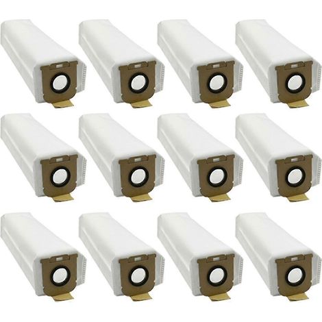 Lot de 12 sacs à poussière de rechange pour aspirateur robot Z10 Station (non tissés) (1/5)