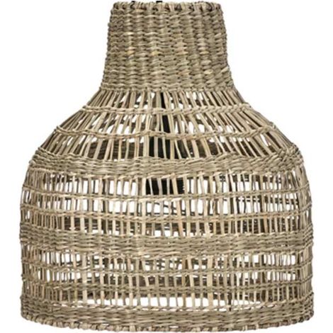 Abat jour pour Lampe en Jonc de mer coloris naturel (1/2)