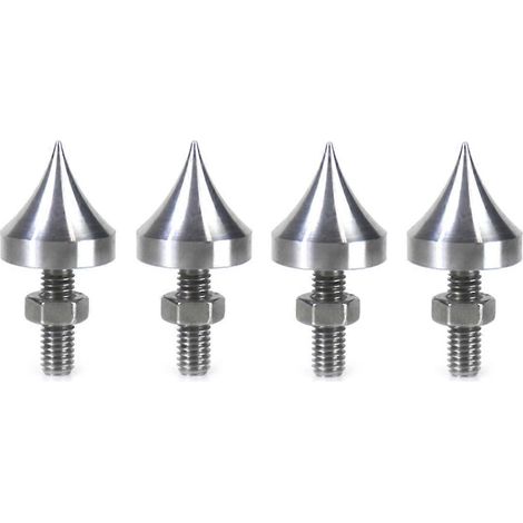 Stück Lautsprecherspikes M6 HiFi Isolation Spikes Ständerfuß Lautsprecher--