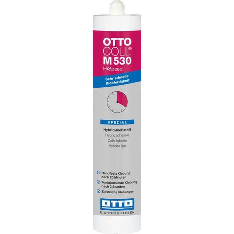 OTTOCOLL M 530 HiSpeed Klebstoff 310 ml Kartusche C01 weiss - 3210401