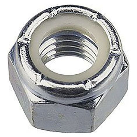 Ecrou frein 1-14pouce RS PRO, en Acier ( Prix pour Paquet de 25 )
