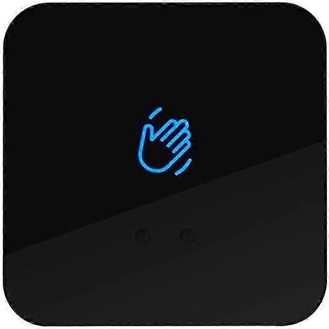 Installation en surface avec serrure infrarouge sans contact, capteur sans contact, bouton de sortie, déverrouillage de porte infrarouge, sonnette, interrupteur A (1/5)