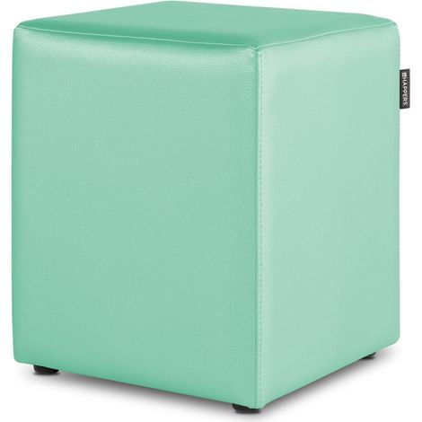 Puff Cubo Polipiel Menta 1 UNIDAD Menta