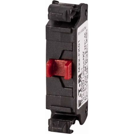 Elemento de contacto superficial 1R, montaje frontal M22-FK01