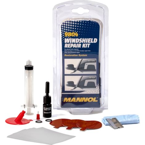 KIT DE REPARACIÓN DE PARABRISAS MANNOL (9804) (72) (1/2)