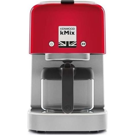 kMix Filter Coffee Maker - KENWOOD - COX750RD - 1200 W - Red - 8 cups - Aroma Selector (1/2)