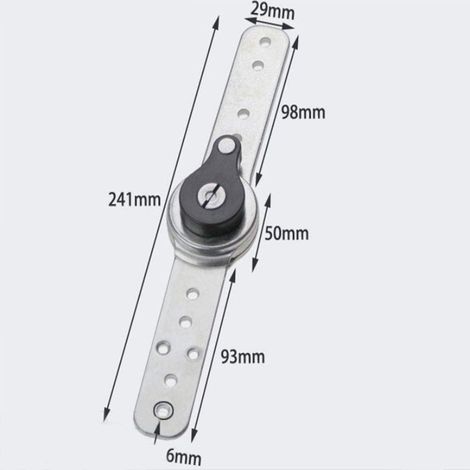 JSSEVN - x Furniture Adjustable Angle Hinges with Automatic Reset Function, Robust Hinge Angle Adjustment from 90 to 180 Degrees (1/5)