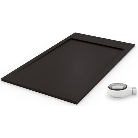 Piatto doccia 100x100 PREMIUM AMBIENTE Nero Ral 9005 (1/5)