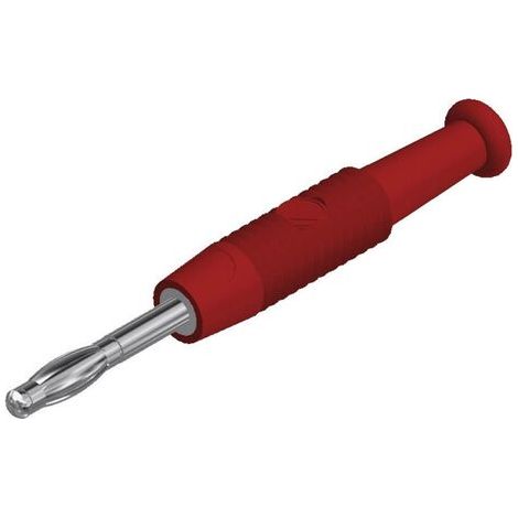 Hirschmann Test & Measurement MSTF 2 rt Lamellenstecker Stecker, gerade Stift-Ø: 2 mm Rot 1 St. (1/3)