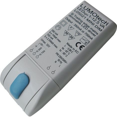 Barthelme LEDTREIB67 LED-Treiber  Konstantstrom  0.35 - 0.7 A 18 - 32 V/DC dimmbar, Möbelzulassung 1