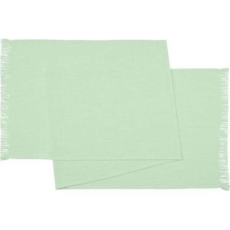 Mömax Tischläufer Candy Mintgrün ca. 45x170cm (1/4)