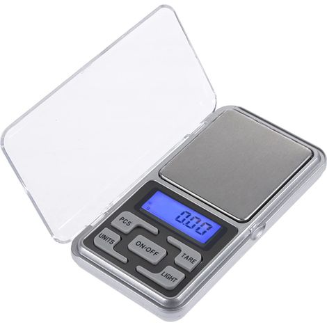Mini balance numérique de haute précision pour bijoux, balance de poche 200 g - 0,01 g, écran LCD, balance de cuisine électronique-AquaForge