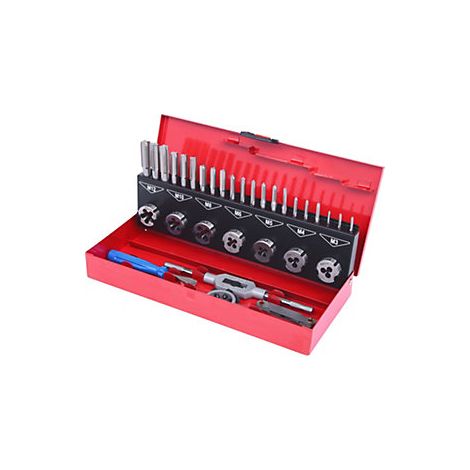 KS TOOLS  HSS Co  juego de  machos de  roscar  32 pzs  - 331.0732 (1/5)