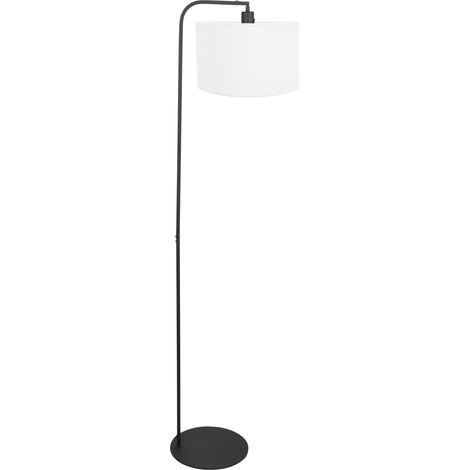 Steinhauer - stehlampe - Stang - schwarz - leinen metall - Ø 28cm