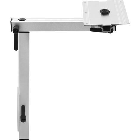 Pied de table, hauteur réglable, rotation à 360°, Argent (1/2)