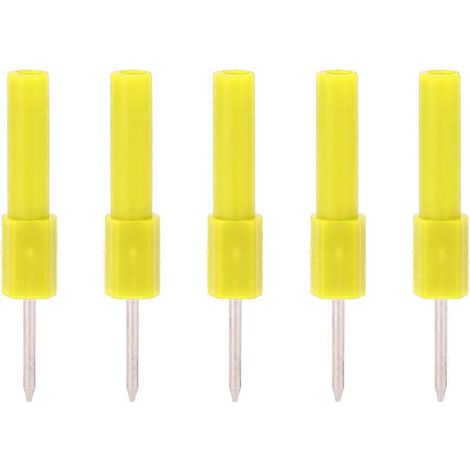 Jeu de 5 sondes de test d'isolation avec fiches bananes de 4 mm pour multimètres