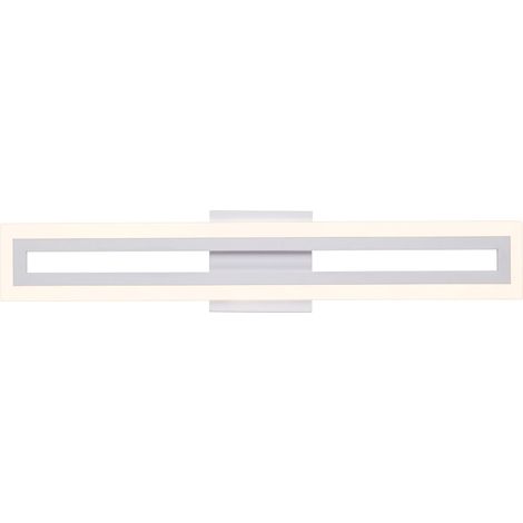 Lampe Miroir Salle de Bain 60CM LED Applique Murale Blanc, 24W Gradation tricolore (1/5)
