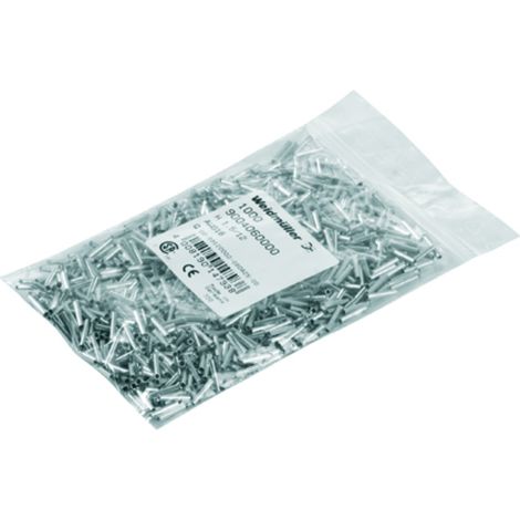 Weidmüller 9004060000 Aderendhülse 1.5 mm² Unisoliert Metall 1000 St.