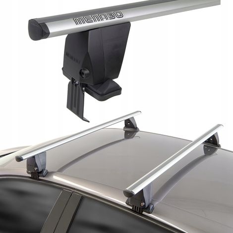 Portapacchi da tetto Delta color argento per LEXUS IS (XE30) 4 porte dal 2013 (1/5)