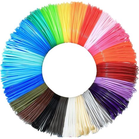 3D Pen Filament PLA, 30 Couleurs PLA Filament Stylos 1.75mm 5m Accessoires Stylo 3D (1/5)