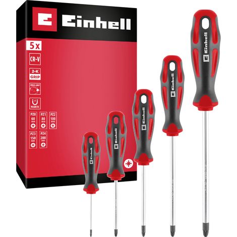 Einhell Universal, Werkstatt Schraubendreher-Set PZ (1/5)