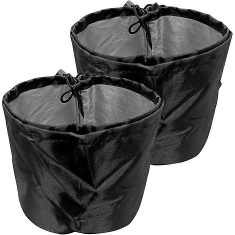 Accessoires pour tentes de culture : cache-conduits en polyester (2 pièces) (1/5)