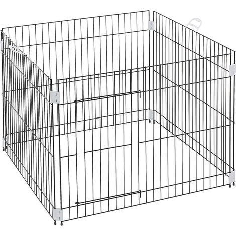 Ferplast DOG TRAINING Enclos éducatif pour chiots et chiens. Variante DOG TRAINING - Misure: 80 x 80 x h 62 cm - (1/4)