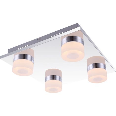 16 Watt LED Decken Leuchte Acryl Beleuchtung satiniert Globo 42504-4