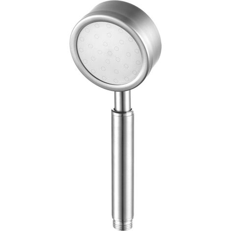 Pommeau de douche haute pression 304 acier inoxydable douchette salle de bain économie d'eau facile à installer 1pc (1/5)