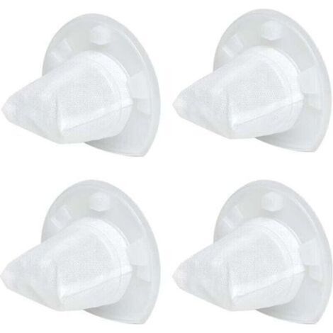 4er-Pack Ersatzfilter für den kabellosen Staubsauger Black & Decker Power Tools VF110 Dustbuster, kompatibel mit den Modellen CHV1410L, CHV9610, CHV1210, CHV1410, CHV1410B, CHV1510