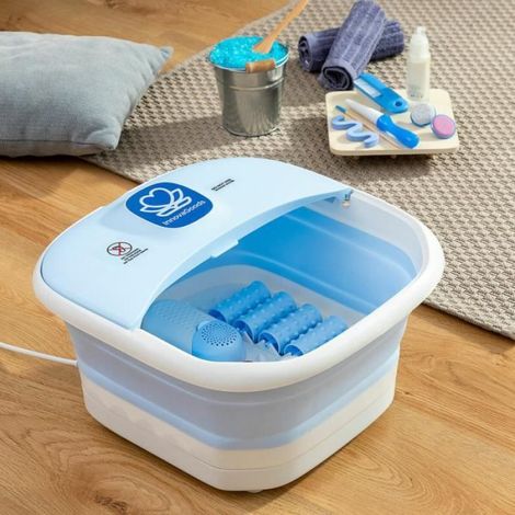 Spa Pour Pieds - 10 L - Chauffage Infrarouge Et Vibration - Pliable Et Ergonomique - 1 Unite (1/4)
