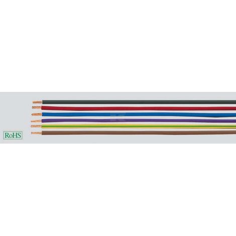 Câble jaune HELUKABEL H05V2K05YE