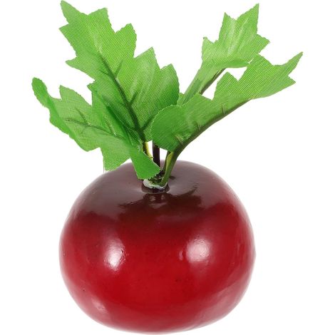 Ornament Radieschen Design strapazierfähiger Kunststoff