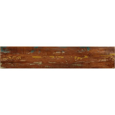 Tischplatte 140x40x2,5 cm Rechteckig Altholz Massiv
