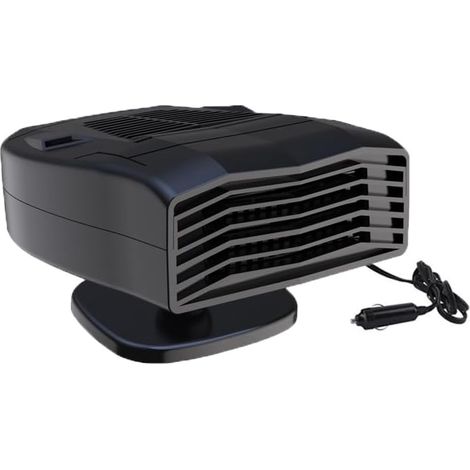 Calentador portátil para coche, 150 W, 12 V, calentador portátil de coche, desempañador de ventilador 2 en 1, modos de calefacción y refrigeración para calentamiento rápido, descongelación, (1/5)