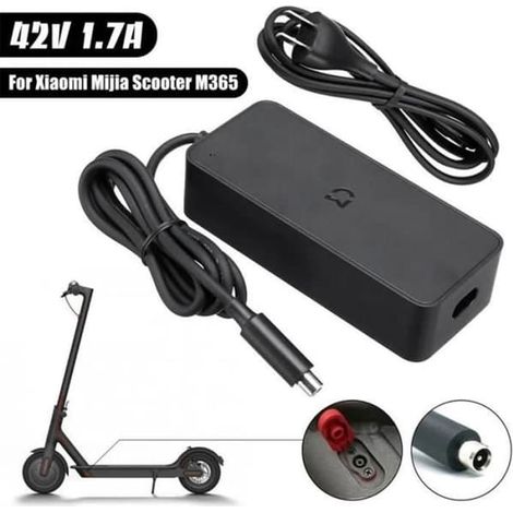 Chargeur 42 V 17 A avec connecteur et prise UE pour scooter électrique Xiaomi Mijia M365 (1/4)