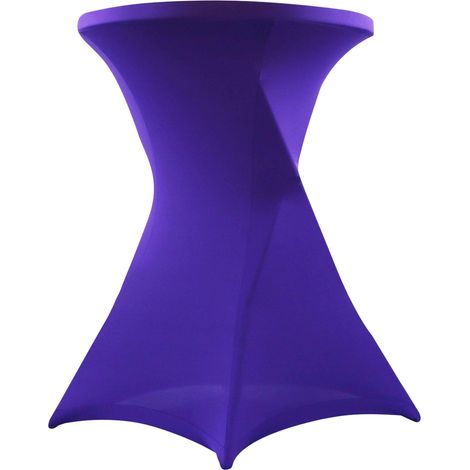 Housse violette de mange-debout 110x80 cm