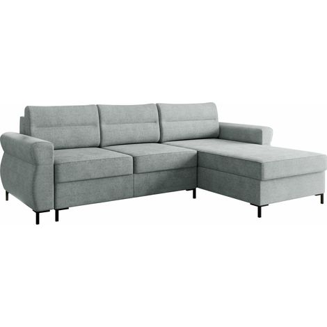 Sofá rinconero Stonecrest 103, Sierra 746, Función de descanso, Almacenaje, 258x170x92cm, 0