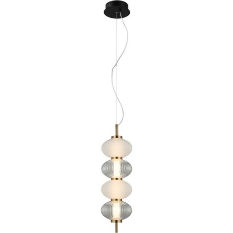 Lámpara colgante LED 16W TESTA PND849384VBK Italux (1/2)
