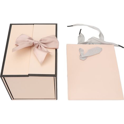Coffret Cadeau Fleurs Séchées Éternelles Artificielles pour Femme Maman Petite Amie Bijoux Bague Collier (1/5)