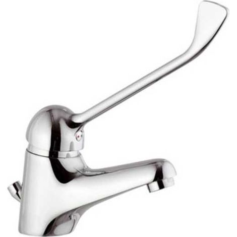 Idronord Prince rubinetto lavabo monoleva con piletta codice prod: P100CR00GB (1/3)