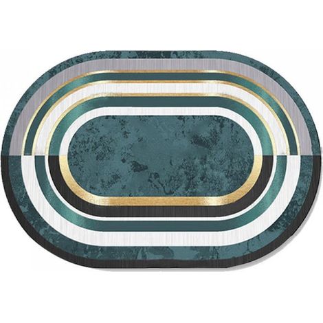 Tapis, motif géométrique, style luxueux, 160 x 230 cm, multicolore (1/5)