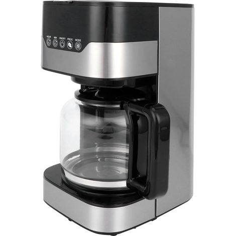 Cafetière/théière automatique 1,5 L, 900 W, prise européenne 220 V, idéale pour la maison et le bureau. (1/5)